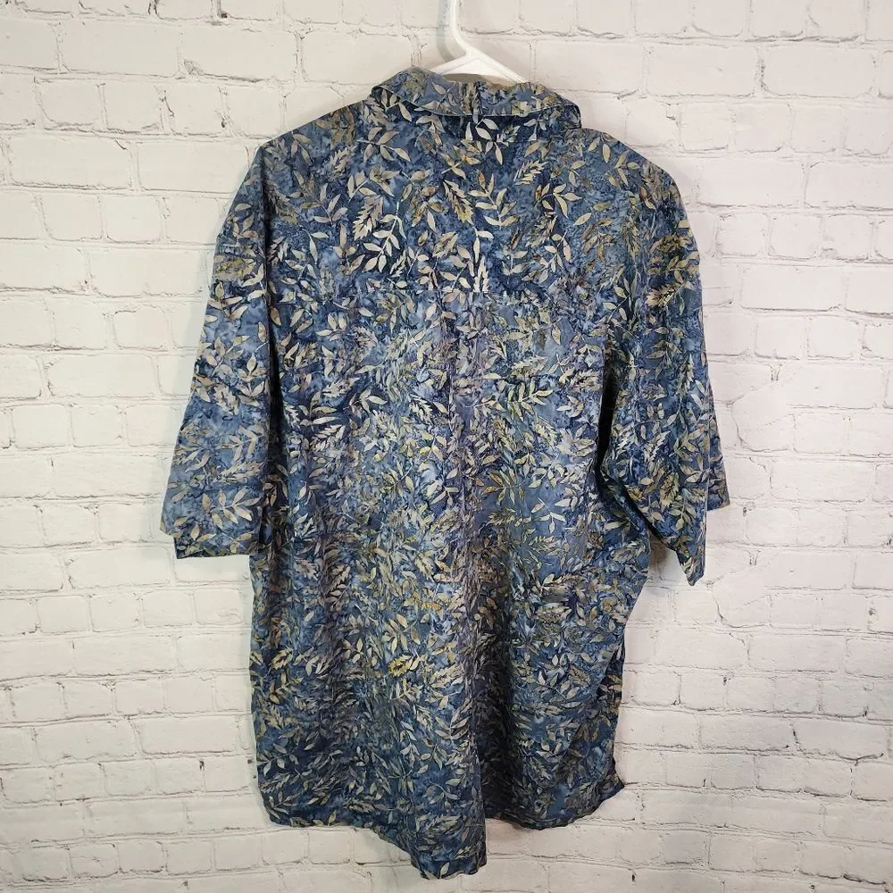 Men's Johari West Hawaiian shirt, size XL